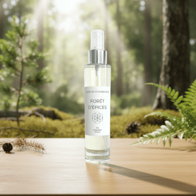 parfum d'ambiance pin agrumes
