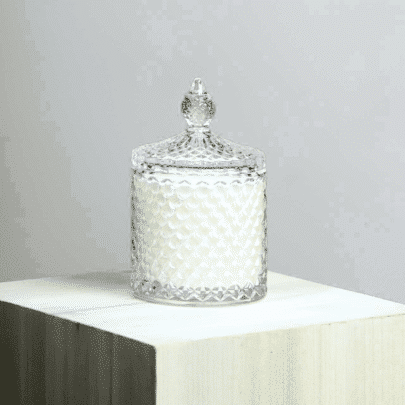 bougie naturelle fleur de coton